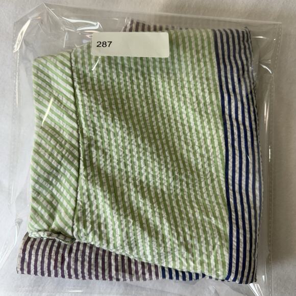 Brooks Brothers Seersucker Colorful Stripe Pencil Skirt Size 0 Preppy Career - Picture 14 of 15